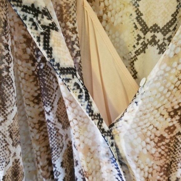 Maje Rython Snakeskin Print Dress  - Picture 10 of 16